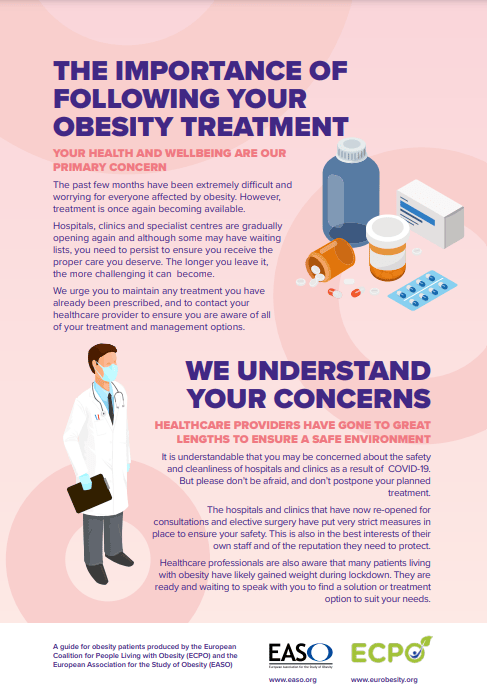 The importance of following your obesity treatment.