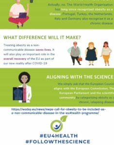 Eu health follow the science infographic.