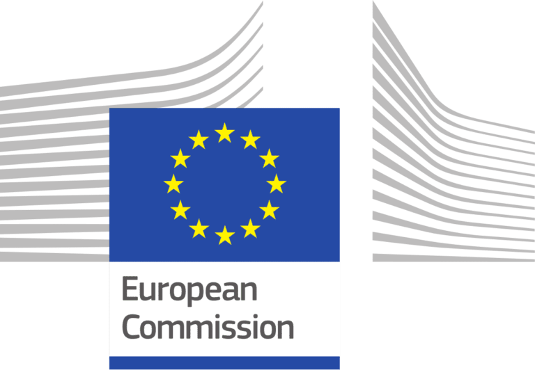 The european commission logo.