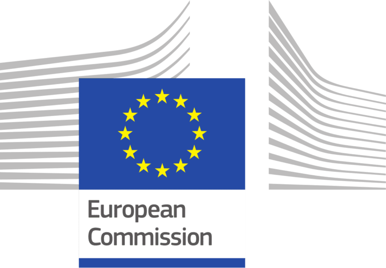 The european commission logo.