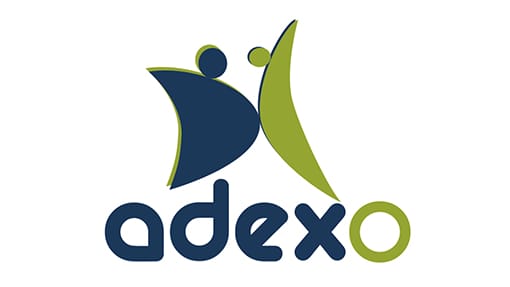 The logo for adeco.
