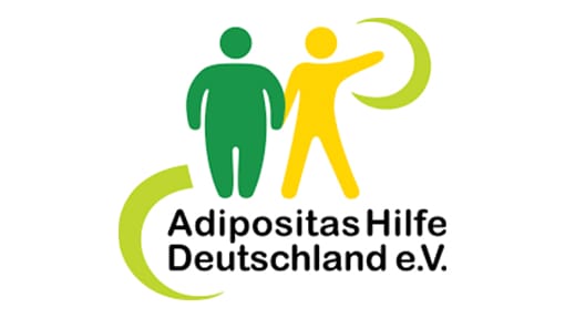 The logo for adiposas hilfe deutschlandland ev.