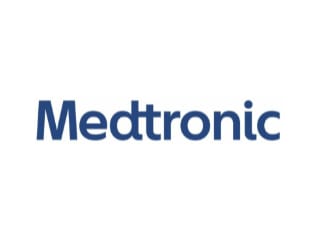 Medtronic logo on a white background.