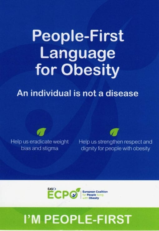 People first language for obesity.