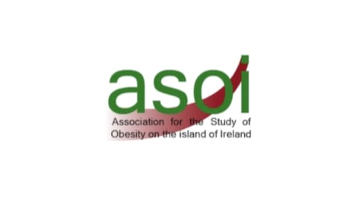 A logo for the association for the study of obesity and the nation of ireland. A logo for the association for the study of obesity and the nation of ireland.