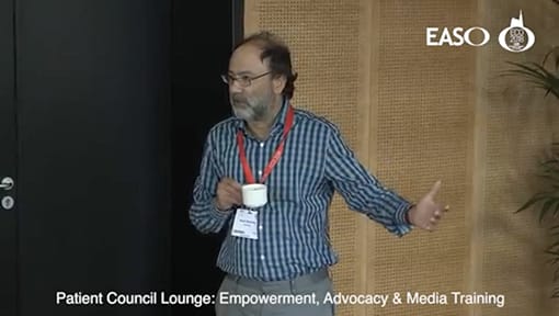 ECO2018 Patient Council Lounge Empowerment, Advocacy & Media Training