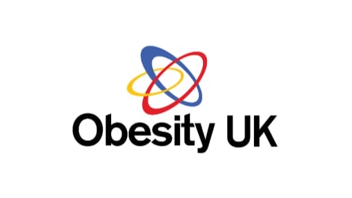 Le logo de l'obésité au Royaume-Uni. The logo for obesity uk.