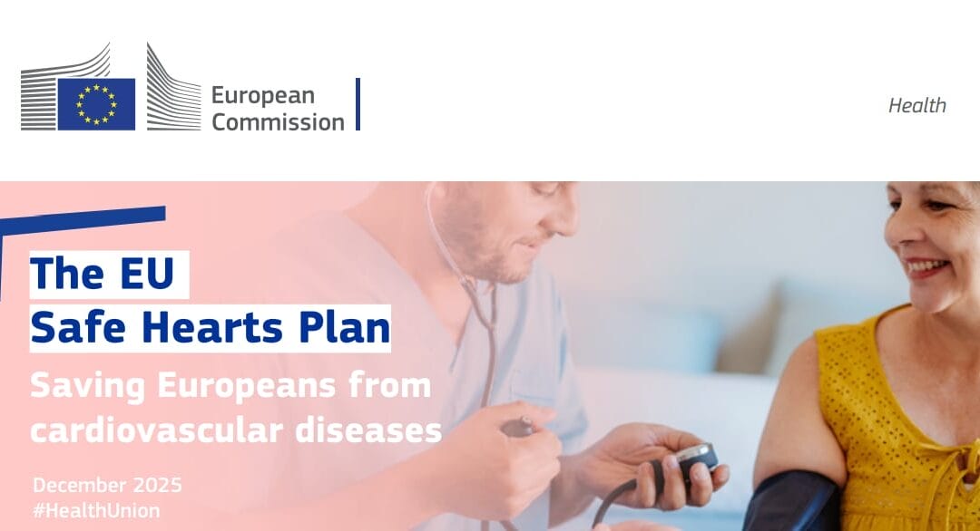European Commission launches the Safe Hearts Plan to tackle cardiovascular disease